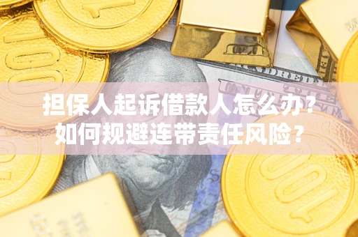 北京担保人起诉借款人怎么办？如何规避连带责任风险？