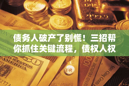 北京债务人破产了别慌！三招帮你抓住关键流程，债权人权益不再缩水