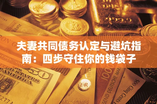 北京夫妻共同债务认定与避坑指南：四步守住你的钱袋子